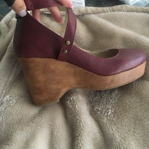 Women Closed Toe Shoes Chunky Heel Heels Sandles